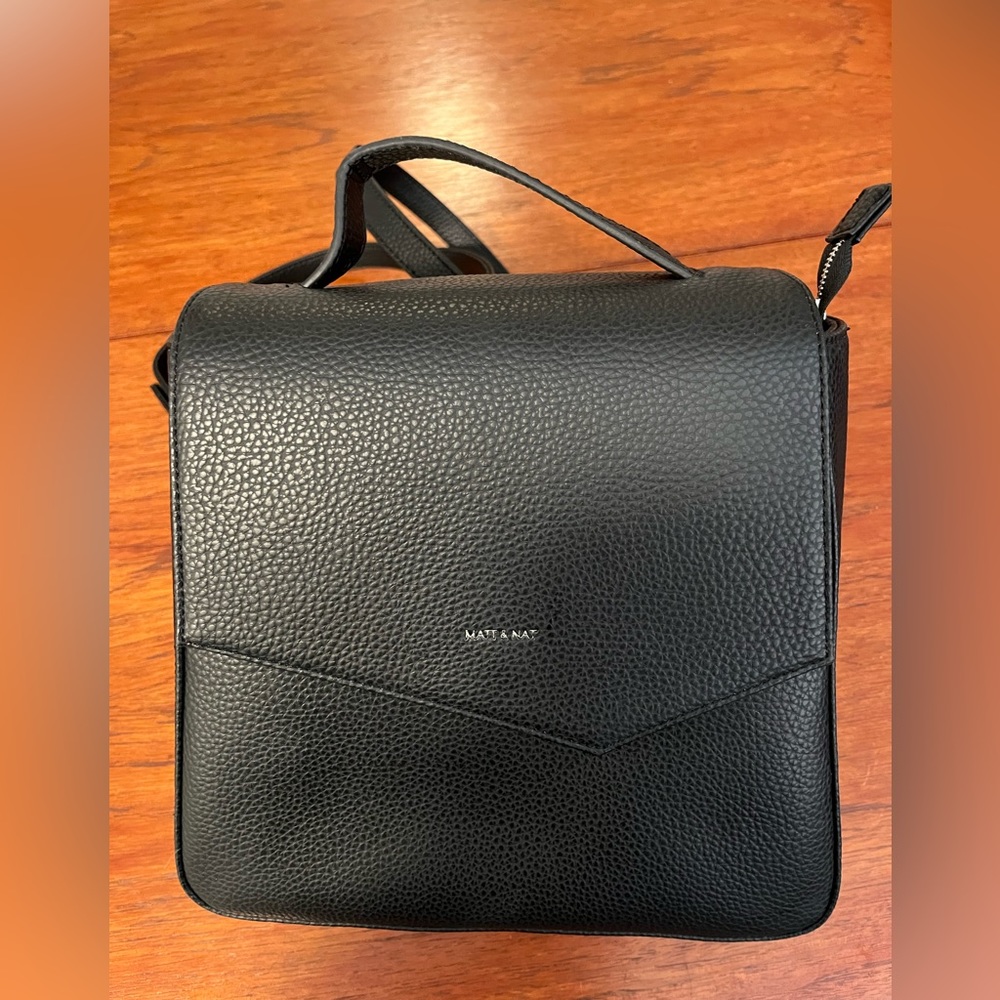 Black Vegan Matt & Nat Backpack
